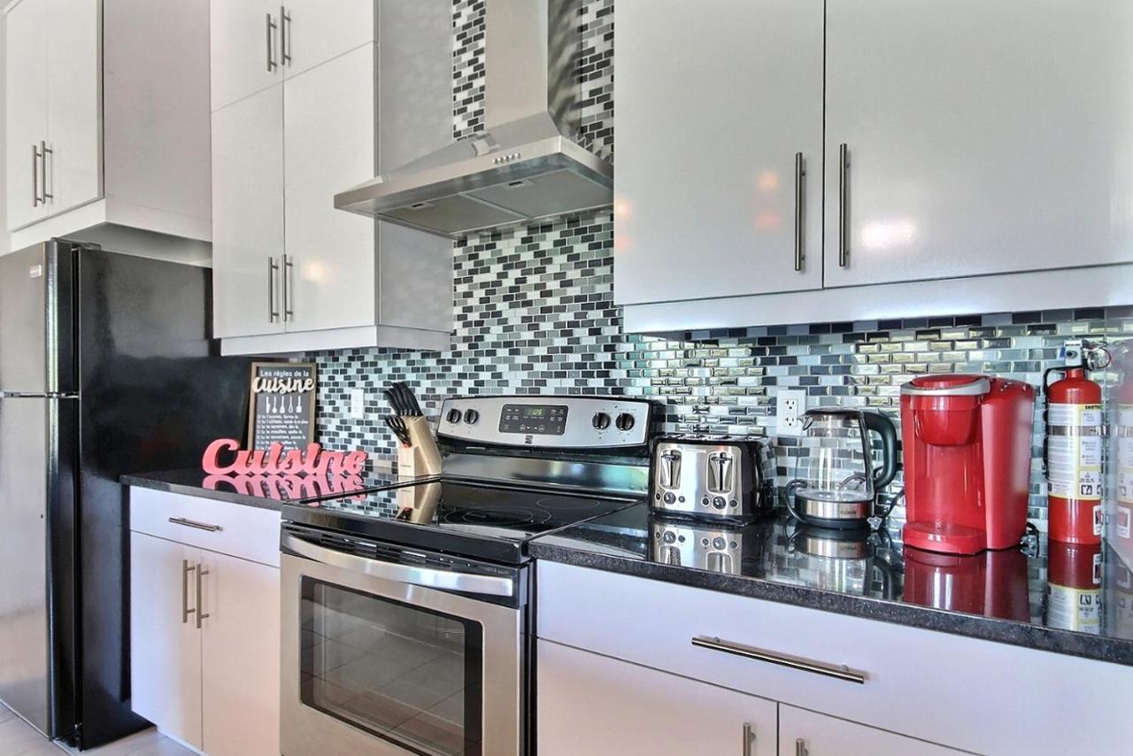 Good Vibes Only -Modern And Spacious 2 Bedroom Condo 4 Beds Free Parking, Gym Квебек Экстерьер фото