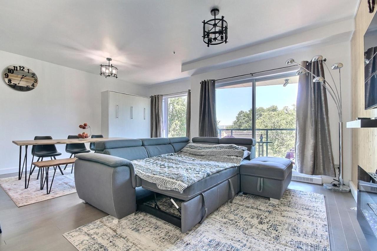 Good Vibes Only -Modern And Spacious 2 Bedroom Condo 4 Beds Free Parking, Gym Квебек Экстерьер фото