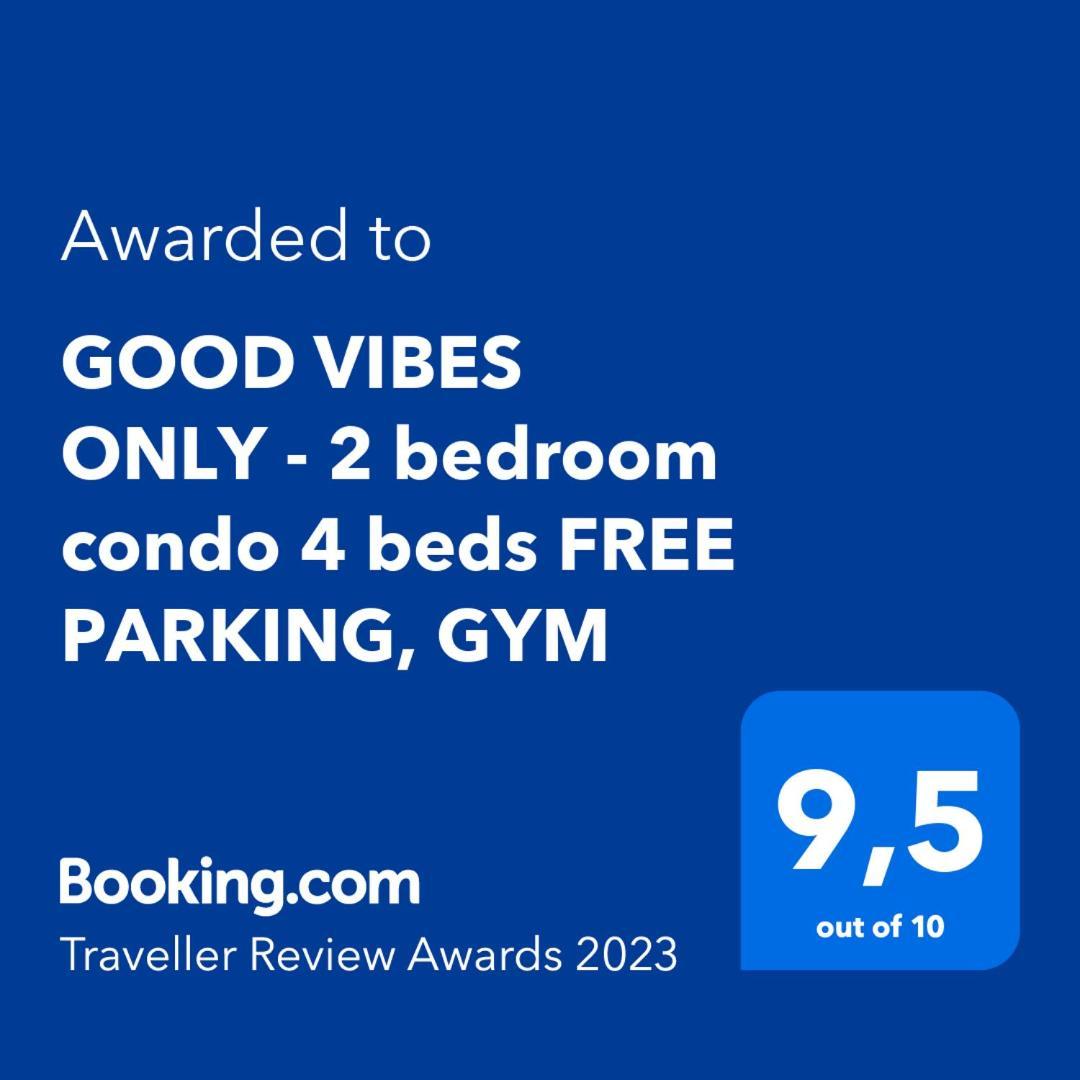 Good Vibes Only -Modern And Spacious 2 Bedroom Condo 4 Beds Free Parking, Gym Квебек Экстерьер фото